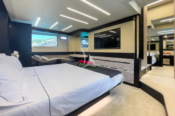 Charter Yacht BEYOND - Pershing 8X - 4 Cabins - Palma - Mallorca - Ibiza - Formentera - Balearics - Spain