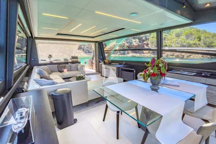 Charter Yacht BEYOND - Pershing 8X - 4 Cabins - Palma - Mallorca - Ibiza - Formentera - Balearics - Spain