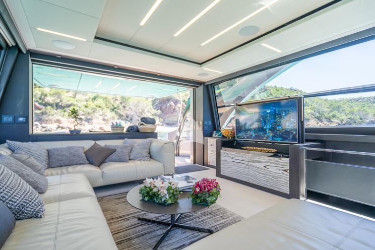 Charter Yacht BEYOND - Pershing 8X - 4 Cabins - Palma - Mallorca - Ibiza - Formentera - Balearics - Spain