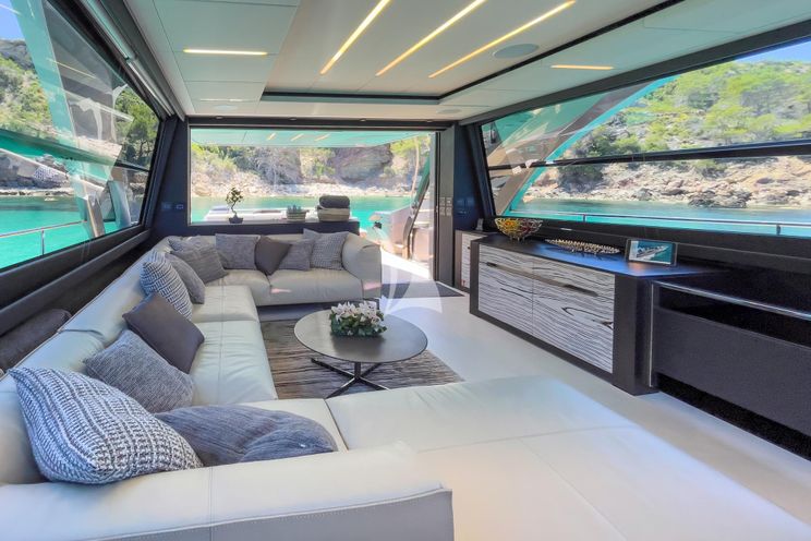 Charter Yacht BEYOND - Pershing 8X - 4 Cabins - Palma - Mallorca - Ibiza - Formentera - Balearics - Spain