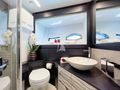 BEYOND Pershing 8X twin cabin bathroom