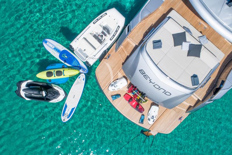 Charter Yacht BEYOND - Pershing 8X - 4 Cabins - Palma - Mallorca - Ibiza - Formentera - Balearics - Spain