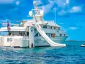 BG Feadship 46m - side decks with the water slide BG Feadship 46m - side decks with the water slide