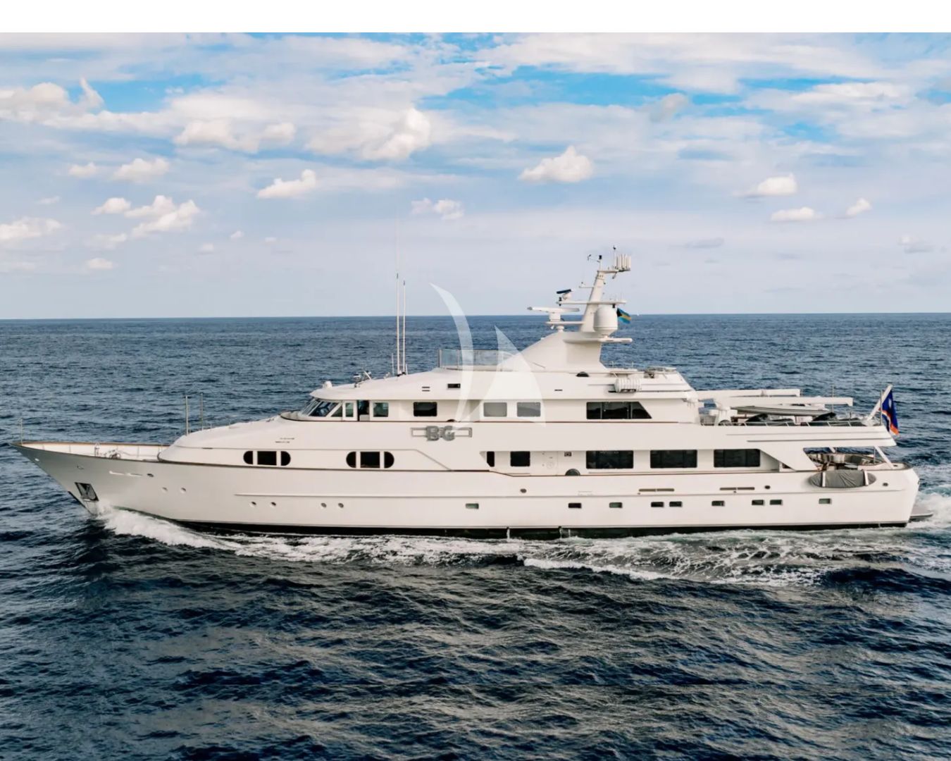 BG Feadship 46m - side profile