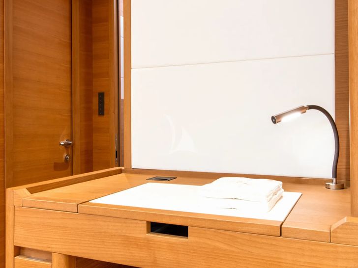 BIANCA Grand Soleil 72 LC - master cabin work area BIANCA Grand Soleil 72 LC - master cabin work area