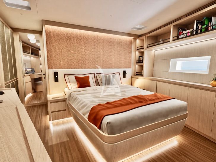 BIANCA II Pardo 26m - master cabin BIANCA II Pardo 26m - master cabin