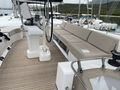BIG DADDY Lagoon 52F - flybridge helm and seating area BIG DADDY Lagoon 52F - flybridge helm and seating area