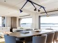 BK Azimut Grande 26m - dining table BK Azimut Grande 26m - dining table