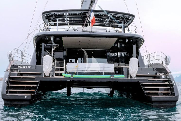 Charter Yacht BLACK RAPTOR - Sunreef 60 - 4 Cabins - Saint Laurent du Var - Cannes - St Tropez - Monaco - France