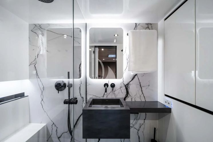 Charter Yacht BLACK RAPTOR - Sunreef 60 - 4 Cabins - Saint Laurent du Var - Cannes - St Tropez - Monaco - France