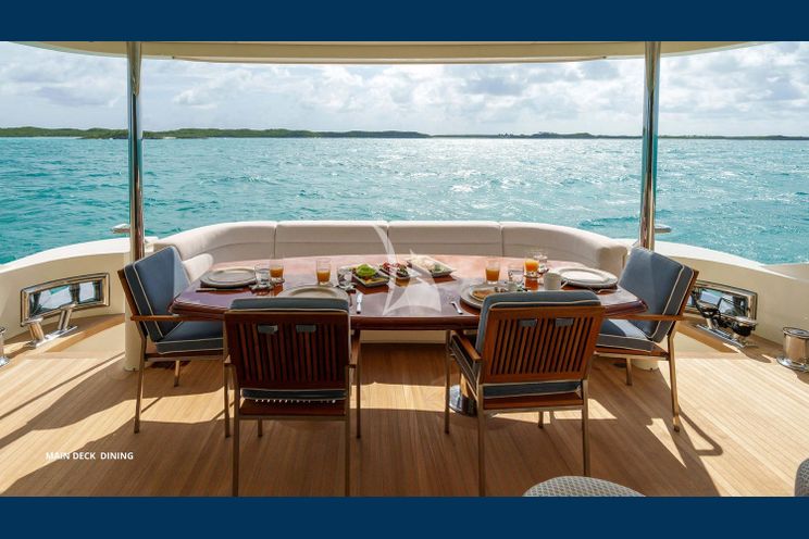 Charter Yacht BLACKSHEEP - Palmer Johnson 123 - 4 Cabins - Nassau - Exumas - Bahamas