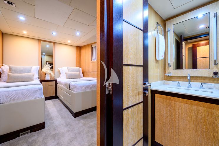 Charter Yacht BLANC - Mangusta 23m - 2 Cabins - Sydney - Whitsunday Islands - East Coast Australia