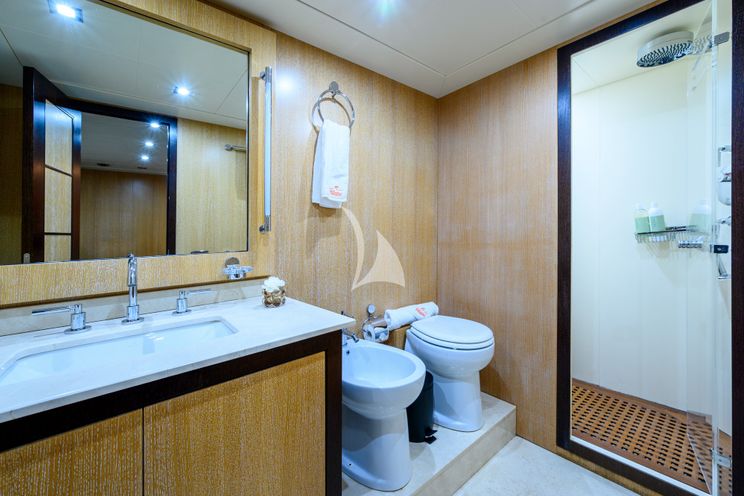 Charter Yacht BLANC - Mangusta 23m - 2 Cabins - Sydney - Whitsunday Islands - East Coast Australia