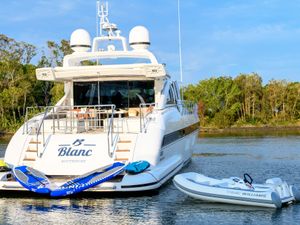 BLANC - Mangusta 23m - 2 Cabins - Sydney - Whitsunday Islands - East Coast Australia BLANC - Mangusta 23m - 2 Cabins - Sydney - Whitsunday Islands - East Coast Australia
