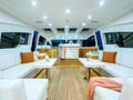 BLANC Mangusta 23m saloon seating and dining BLANC Mangusta 23m saloon seating and dining