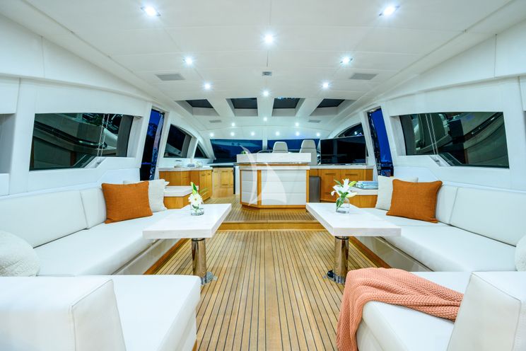 Charter Yacht BLANC - Mangusta 23m - 2 Cabins - Sydney - Whitsunday Islands - East Coast Australia