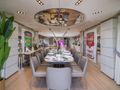 BLISS Heesen 44m - main dining area BLISS Heesen 44m - main dining area