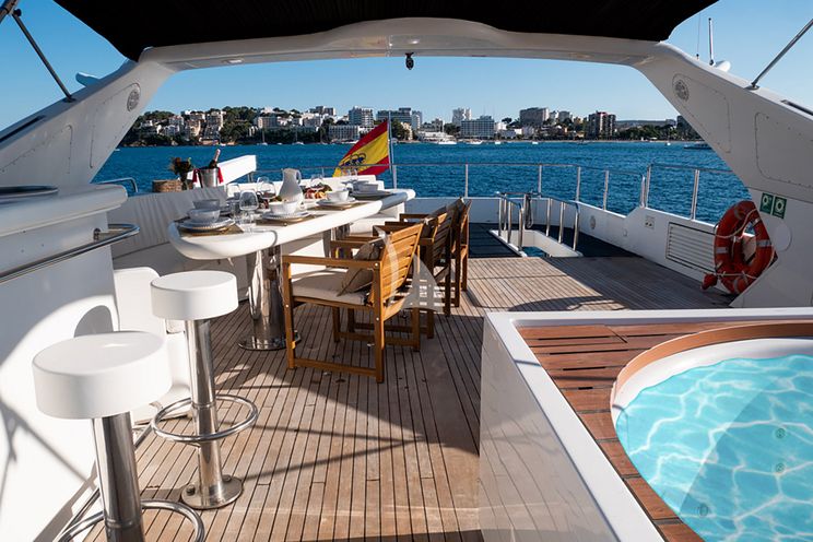 Charter Yacht BLUE GOLD - Falcon 100 - 5 Cabins - Palma - Ibiza - Mallorca - Menorca - Formentera - Balearics - Spain
