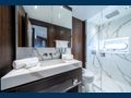 BLUE INFINITY ONE Sunseeker 95 Yacht VIP cabin 1 bathroom