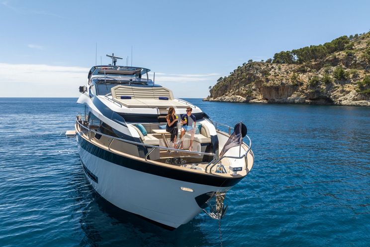 Charter Yacht BLUE INFINITY ONE- Sunseeker 95 Yacht - 5 Cabins - Palma - Mallorca - Ibiza - Formentera - Balearics - Spain
