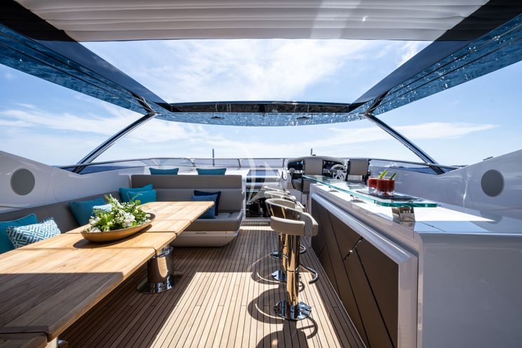 Charter Yacht BLUE INFINITY ONE- Sunseeker 95 Yacht - 5 Cabins - Palma - Mallorca - Ibiza - Formentera - Balearics - Spain