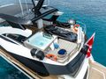 BLUE INFINITY ONE Sunseeker 95 Yacht flybridge BLUE INFINITY ONE Sunseeker 95 Yacht flybridge