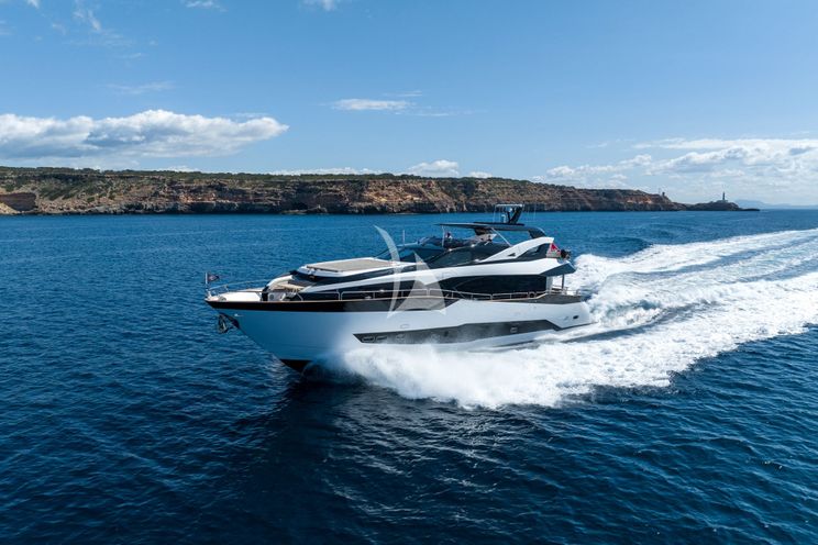Charter Yacht BLUE INFINITY ONE- Sunseeker 95 Yacht - 5 Cabins - Palma - Mallorca - Ibiza - Formentera - Balearics - Spain