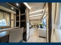 BLUE INFINITY ONE Sunseeker 95 Yacht master cabin study or vanity area