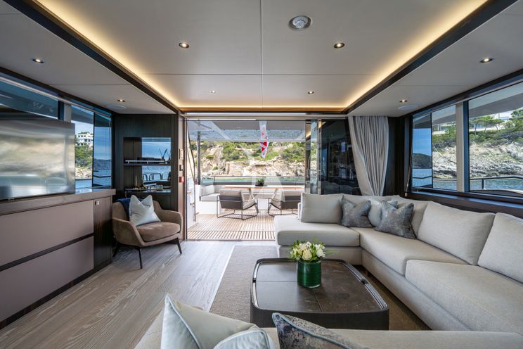 Charter Yacht BLUE INFINITY ONE- Sunseeker 95 Yacht - 5 Cabins - Palma - Mallorca - Ibiza - Formentera - Balearics - Spain