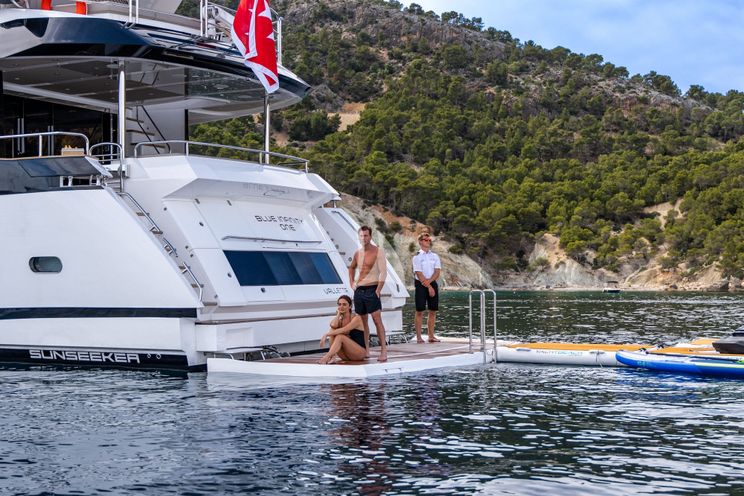 Charter Yacht BLUE INFINITY ONE- Sunseeker 95 Yacht - 5 Cabins - Palma - Mallorca - Ibiza - Formentera - Balearics - Spain