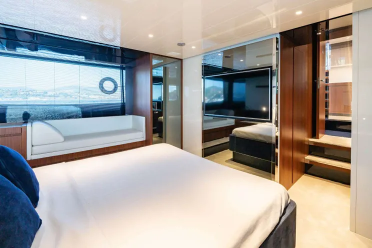 Charter Yacht BLUE SHARK - Riva 66 Ribelle - 3 Cabins - Castelsardo - Porto Cervo - La Maddalena - Portisco - Sardinia - Italy