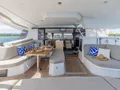 BLUE ARGO Fountaine Pajot New 44 - aft deck BLUE ARGO Fountaine Pajot New 44 - aft deck