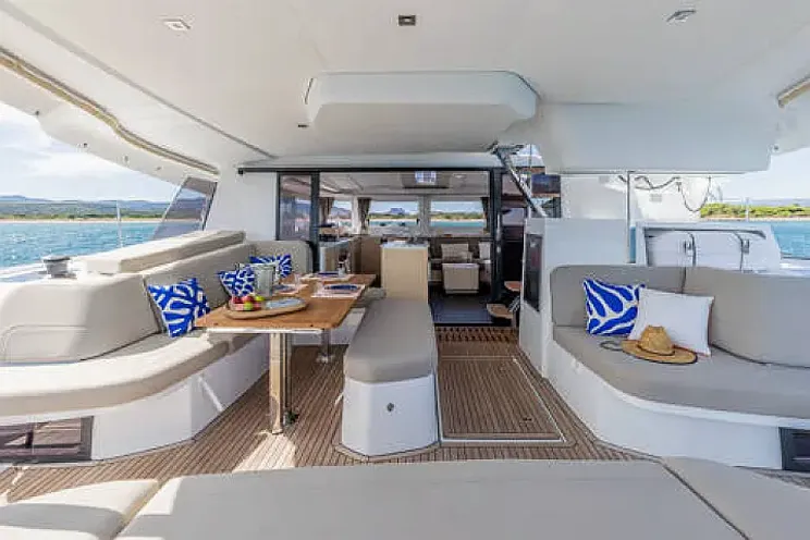 Charter Yacht BLUE ARGO - Fountaine Pajot New 44 - 4 Cabins - Athens - Mykonos - Paros - Greece