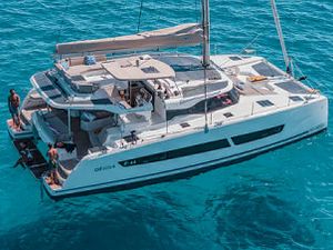 BLUE ARGO - Fountaine Pajot New 44 - 4 Cabins - Athens - Mykonos - Paros - Greece BLUE ARGO - Fountaine Pajot New 44 - 4 Cabins - Athens - Mykonos - Paros - Greece