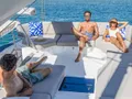 BLUE ARGO Fountaine Pajot New 44 - flybridge lounge BLUE ARGO Fountaine Pajot New 44 - flybridge lounge