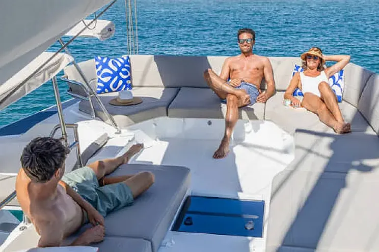 Charter Yacht BLUE ARGO - Fountaine Pajot New 44 - 4 Cabins - Athens - Mykonos - Paros - Greece