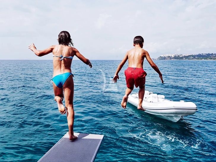 BLUE DEER Sunreef 74 - swim platform BLUE DEER Sunreef 74 - swim platform