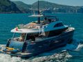 BLUE EYES Azimut Magellano 25M - aft shot BLUE EYES Azimut Magellano 25M - aft shot