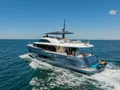 BLUE EYES Azimut Magellano 25M - cruising aft shot BLUE EYES Azimut Magellano 25M - cruising aft shot