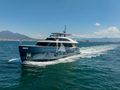 BLUE EYES Azimut Magellano 25M - cruising bow view BLUE EYES Azimut Magellano 25M - cruising bow view