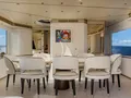 BLUE EYES Azimut Magellano 25M - main dining area BLUE EYES Azimut Magellano 25M - main dining area