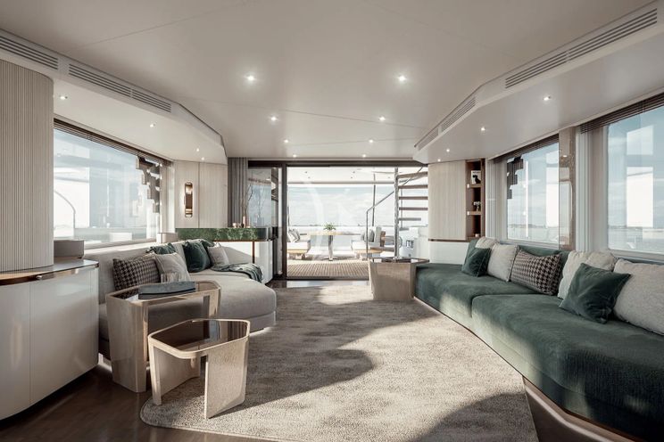 Charter Yacht BLUE EYES - Azimut Magellano 25M - 4 Cabins - Naples - Castellamare di Stabia - Capri - Positano - Amalfi Coast