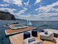 BLUE EYES Azimut Magellano 25M - swim platfrom with the water toys BLUE EYES Azimut Magellano 25M - swim platfrom with the water toys