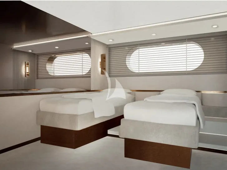 BLUE EYES Azimut Magellano 25M - twin cabin 1 BLUE EYES Azimut Magellano 25M - twin cabin 1