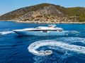 BLUE MOON Admiral 44m - anchored with the water toys BLUE MOON Admiral 44m - anchored with the water toys