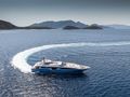 BLUE MOON Admiral 44m - cruising across the waterline BLUE MOON Admiral 44m - cruising across the waterline