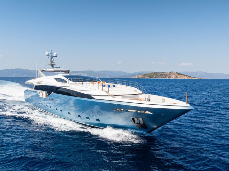 BLUE MOON Admiral 44m - cruising profile BLUE MOON Admiral 44m - cruising profile