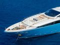 BLUE MOON Admiral 44m - foredeck sunbathing area BLUE MOON Admiral 44m - foredeck sunbathing area