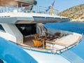 BLUE MOON Admiral 44m - main aft deck BLUE MOON Admiral 44m - main aft deck