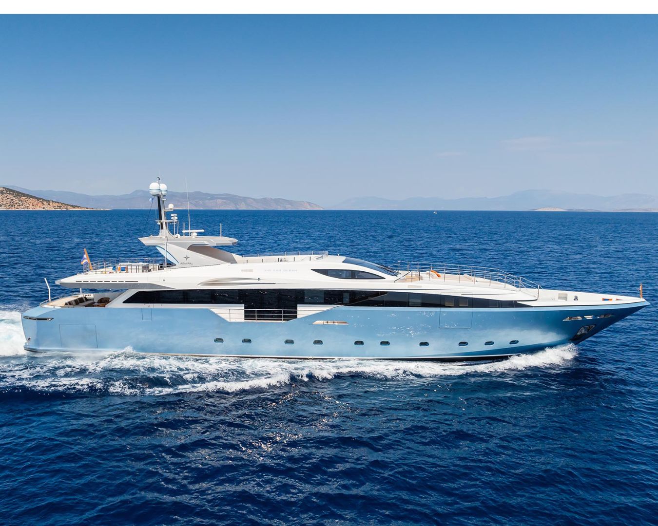 BLUE MOON - Admiral 44m - 5 Cabins - Monaco - Cannes - St Tropez - Nice - Antibes - French Riviera